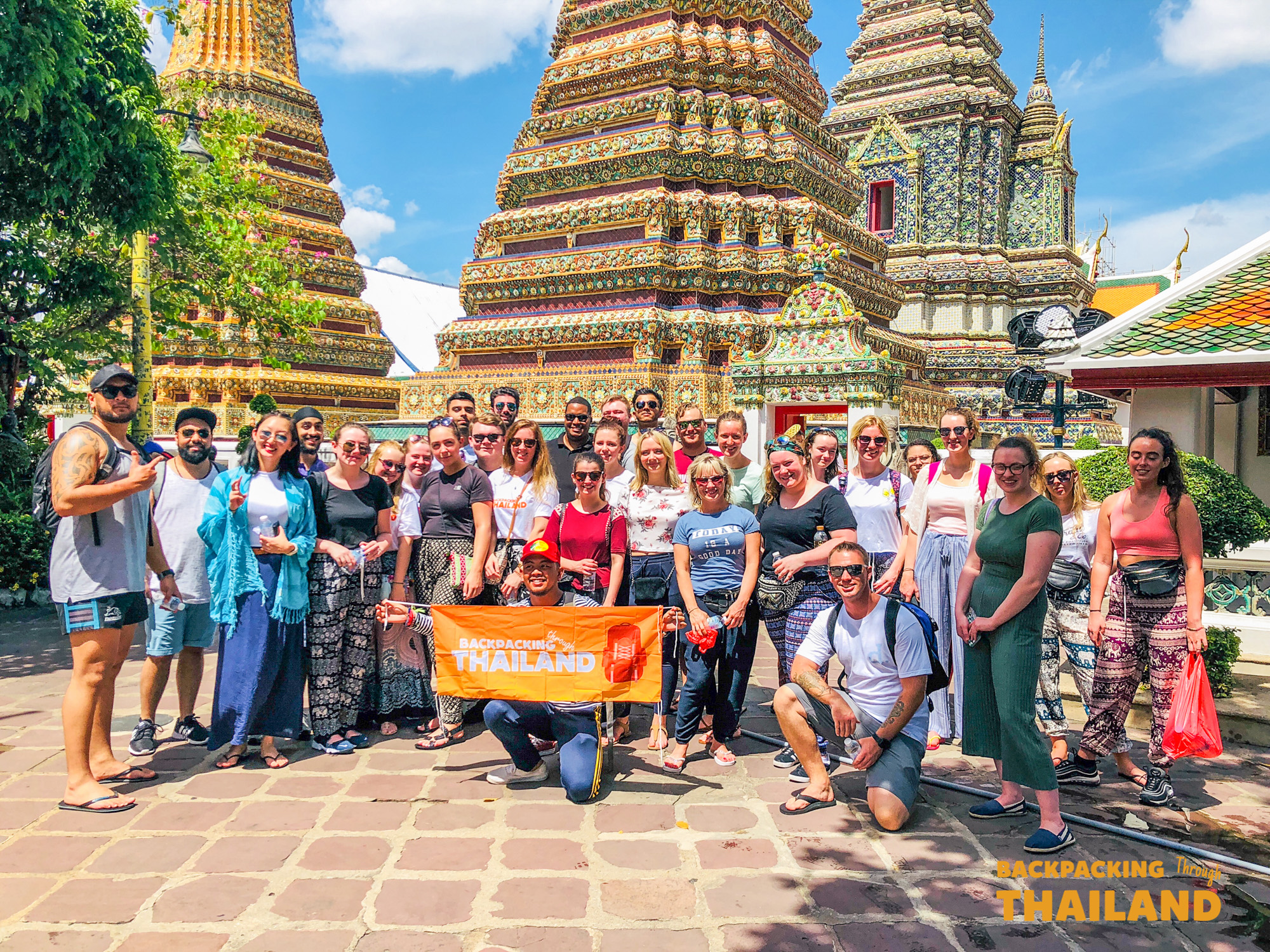 The spires of Wat Arun on the Chao Phraya river in Bangkok