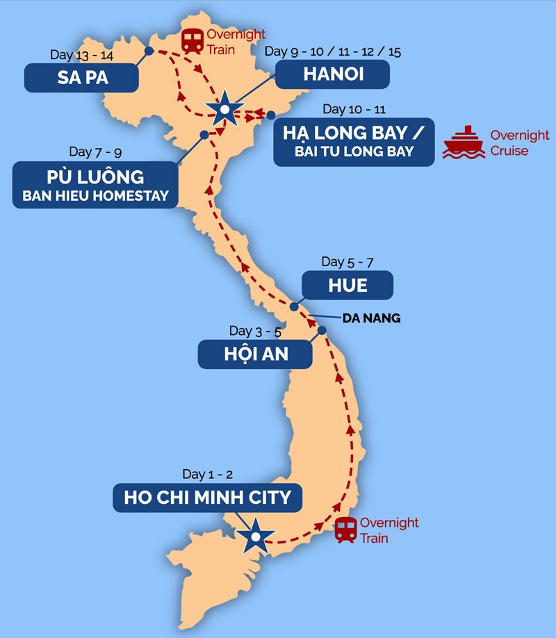 Vietnam Map